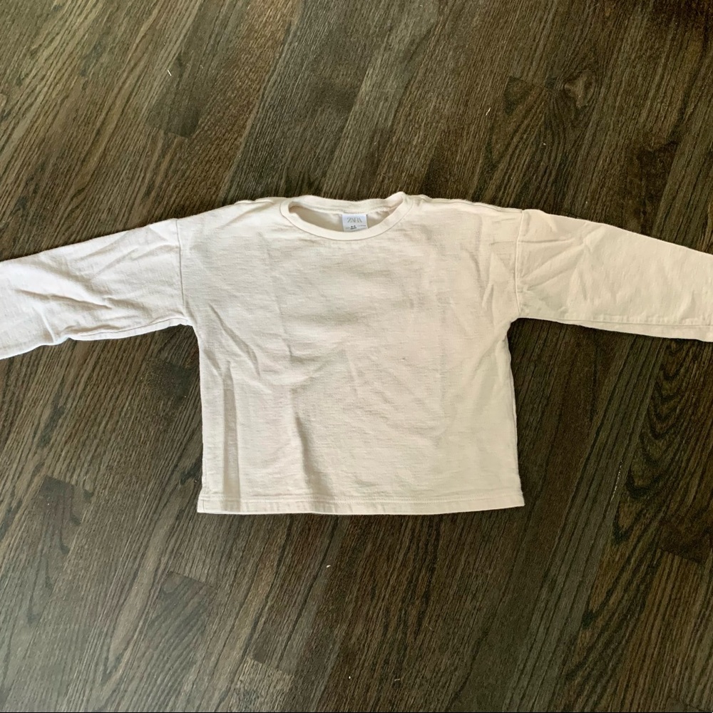 ZARA Ripped Shirt